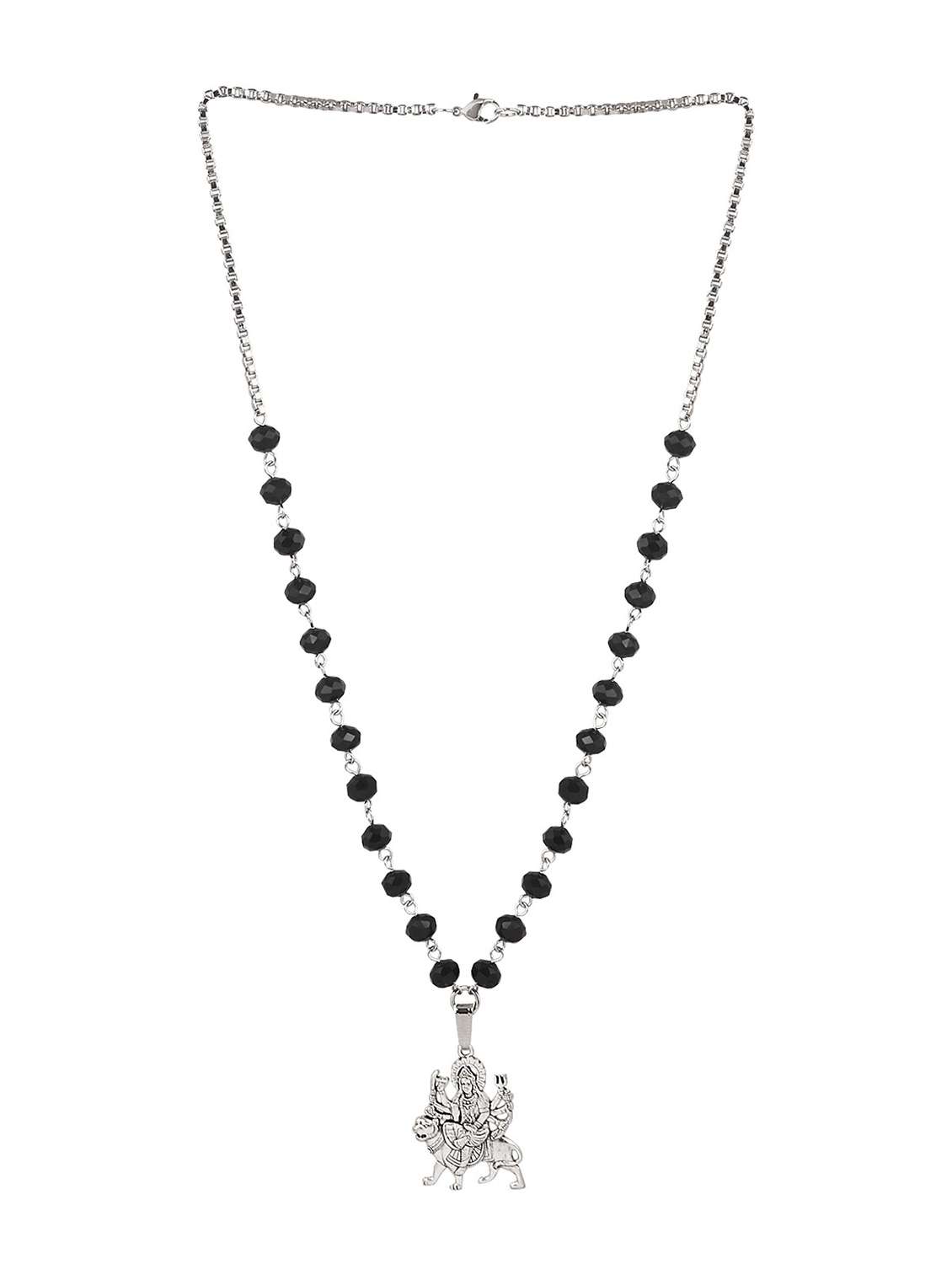 black plated pendant
