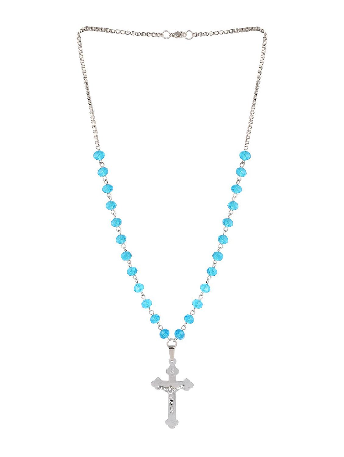 blue plated pendant