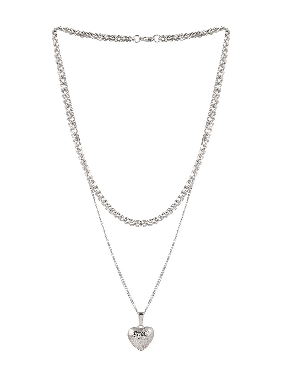 silver plated pendant