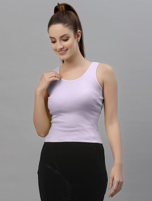 women's solid round neck top - 18949432 -  Standard Image - 0