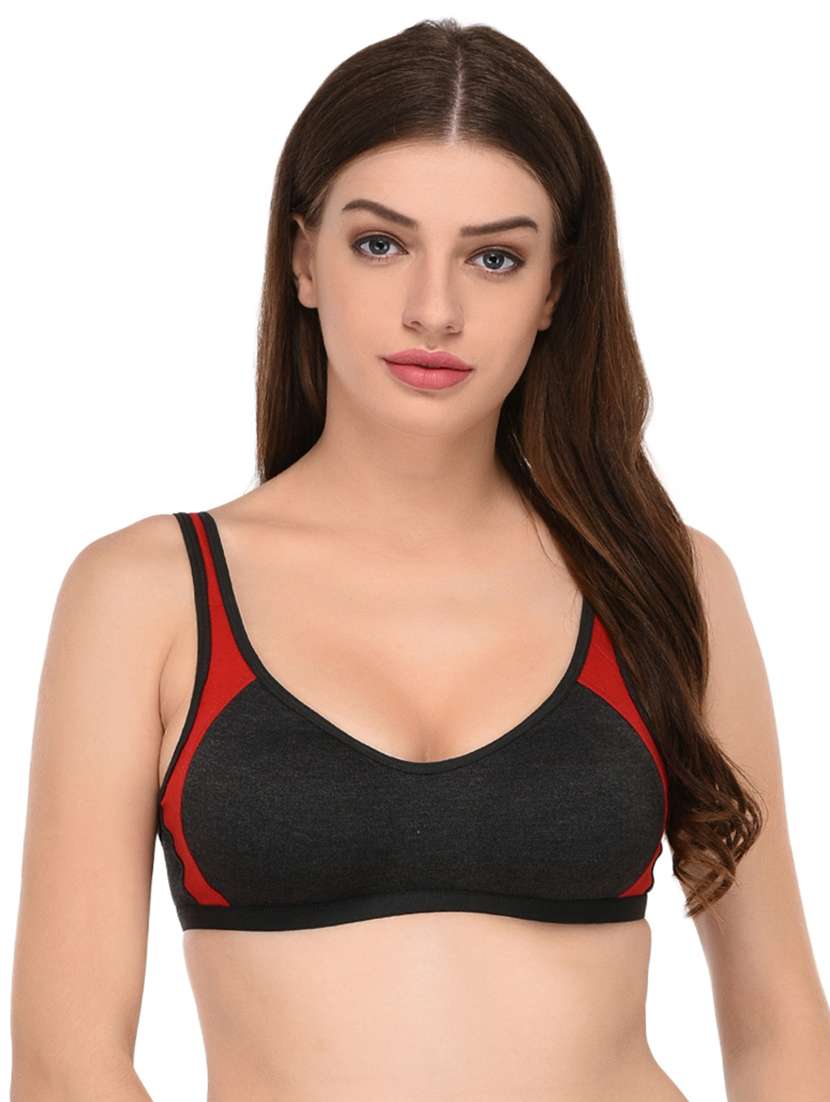 non padded sports bra - 18951062 -  Zoom Image - 0