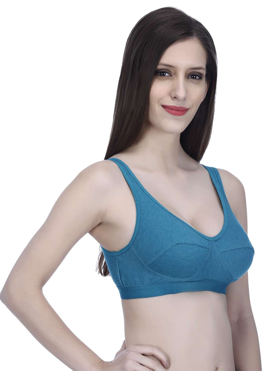 pack of 2 non padded sports bra - 18951066 - Standard Image - 5