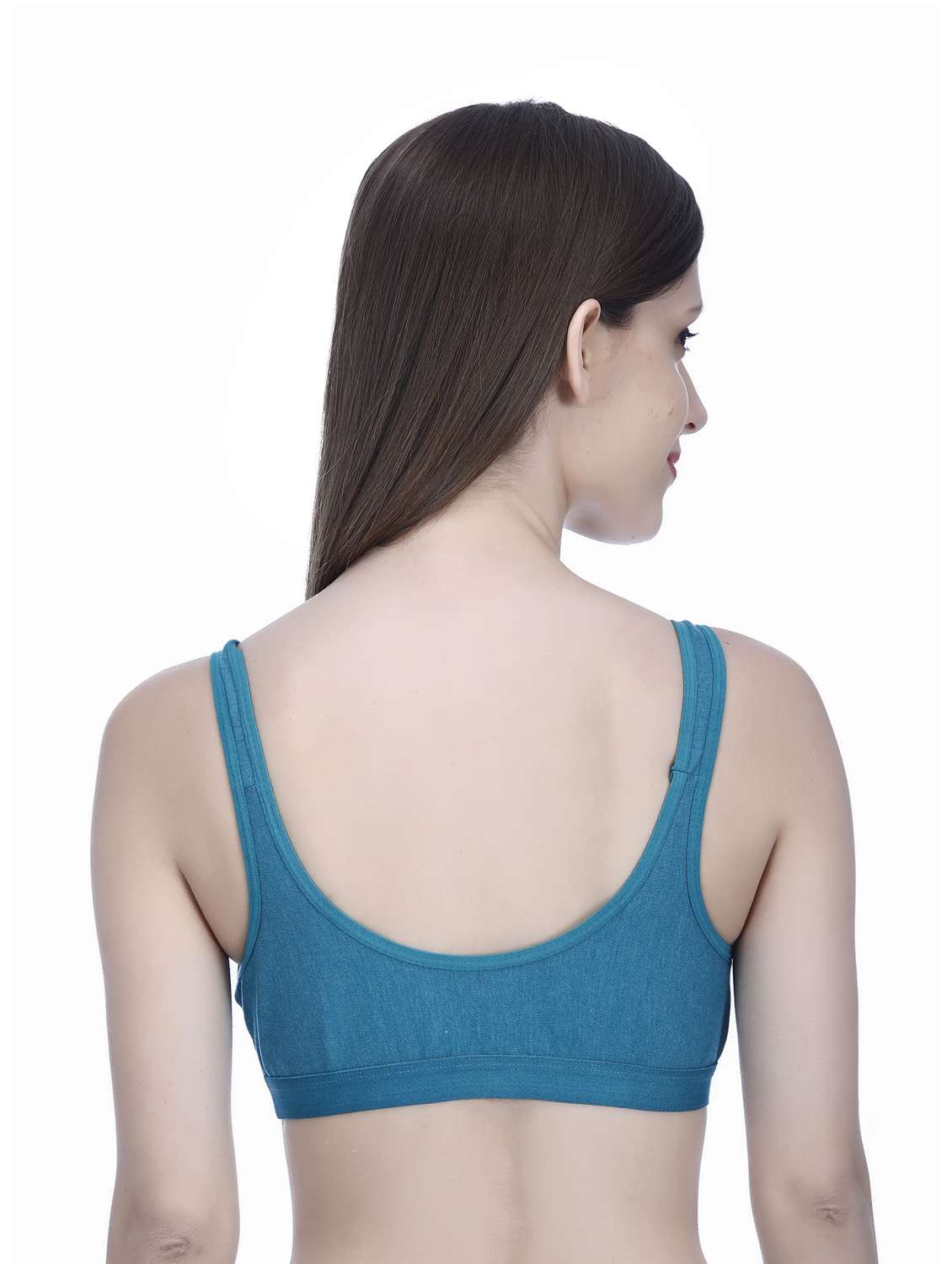 pack of 3 solid regular bra - 18951101 -  Standard Image - 5