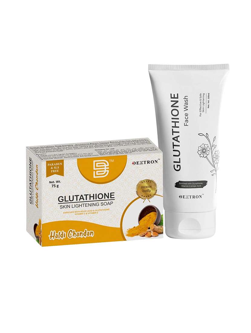 glutathione skin lightening soap & face wash
