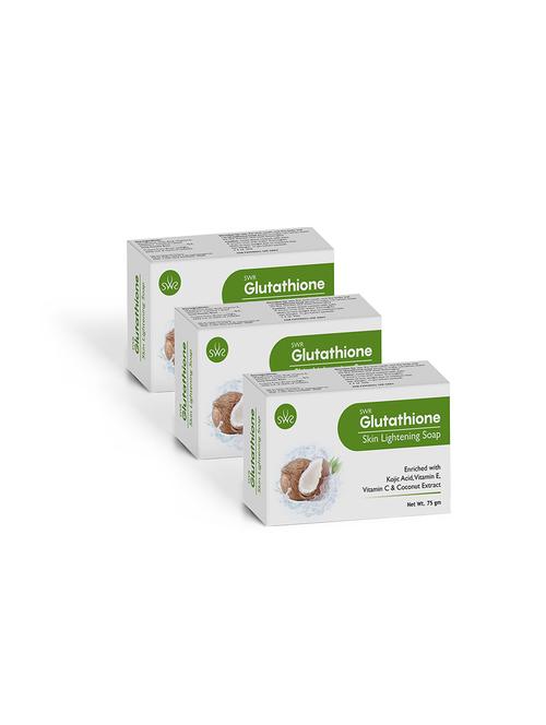 pack off 3 glutathione soap with coconut extract for skin whitening & brightening - 18959364 -  Standard Image - 0