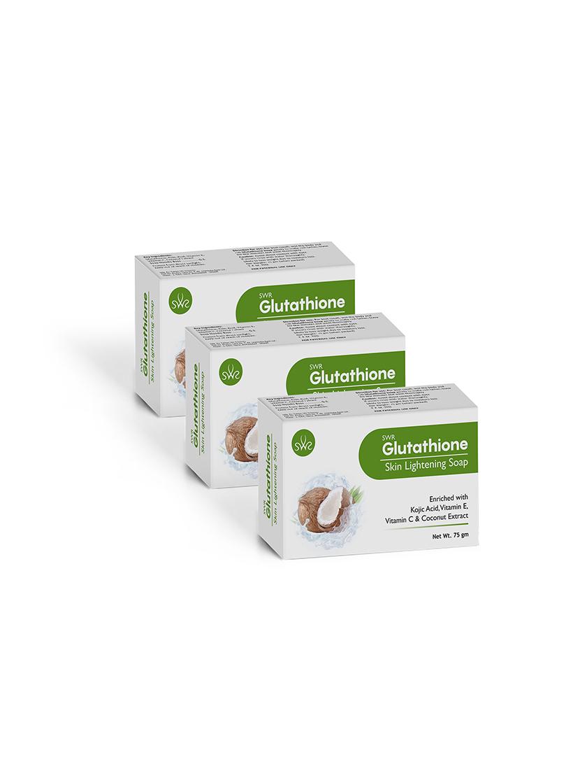  pack off 3 glutathione soap with coconut extract for skin whitening & brightening - 18959364 -  Zoom Image - 0