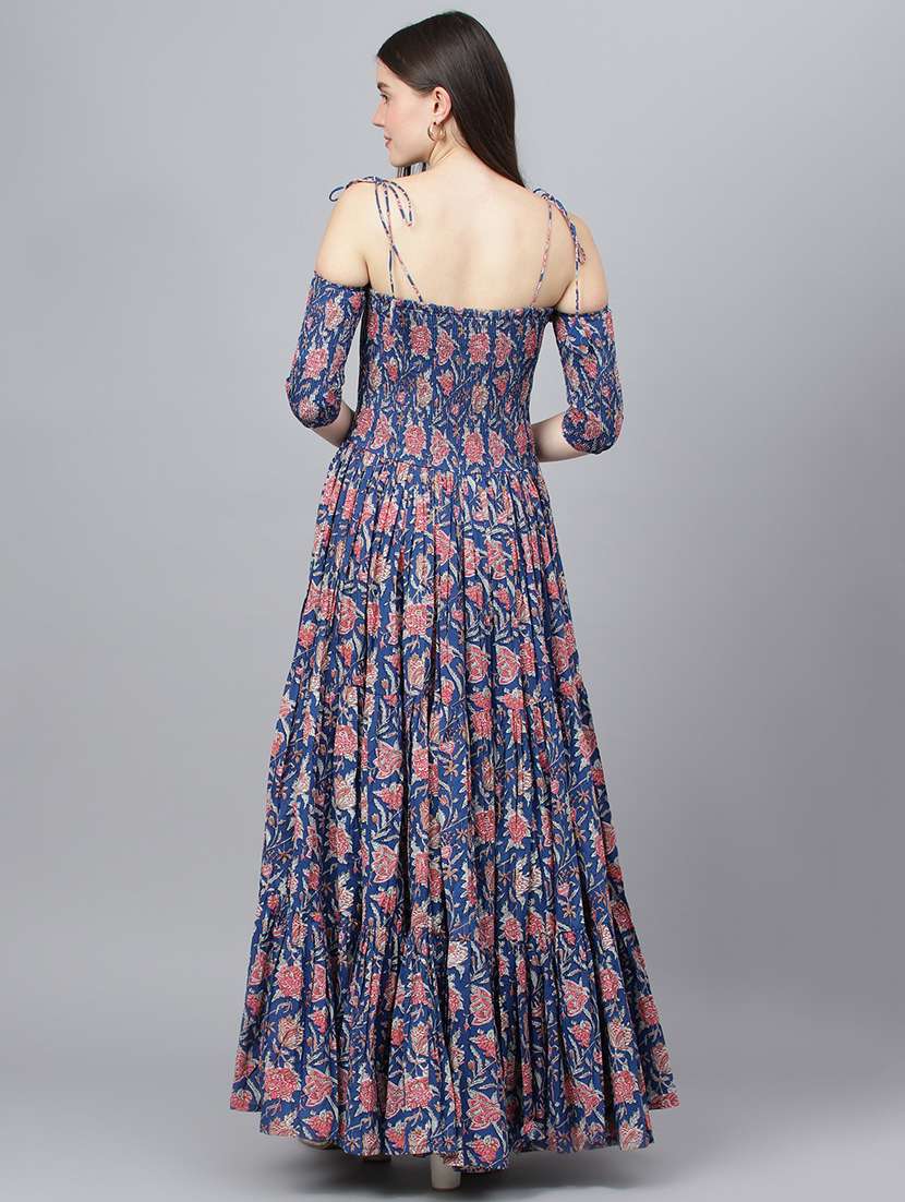 women's tiered dress floral dress - 18959492 -  Standard Image - 3