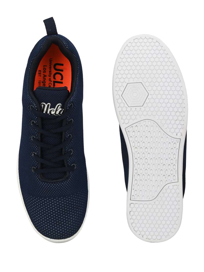 navy lace up sneaker - 18961662 -  Standard Image - 3
