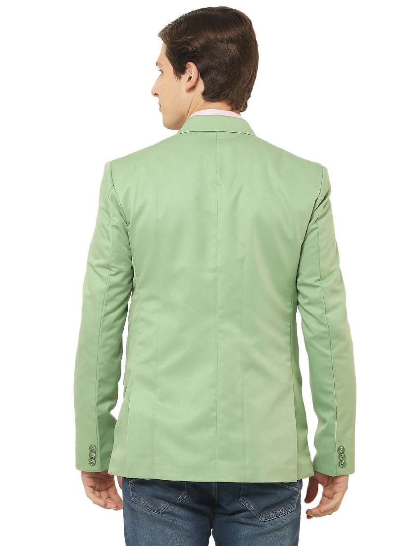 cotton blend casual blazer - 18961935 -  Standard Image - 3