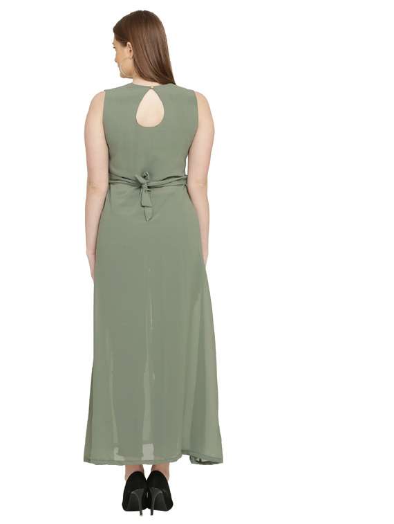women's solid dress - 18961954 - Standard Image - 3