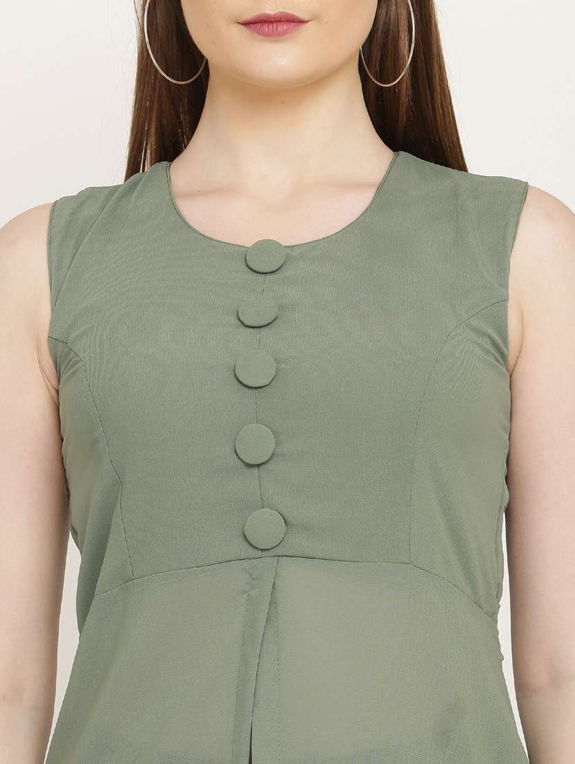 women's solid dress - 18961954 - Standard Image - 5