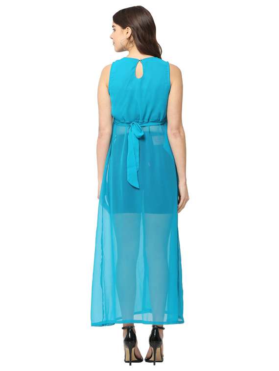 women's solid dress - 18961957 - Standard Image - 3