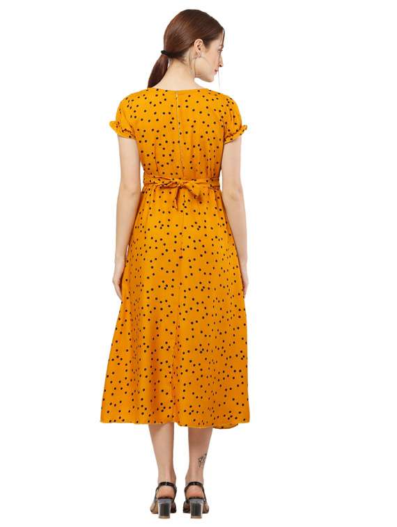 women's block print dress - 18961959 - Standard Image - 3