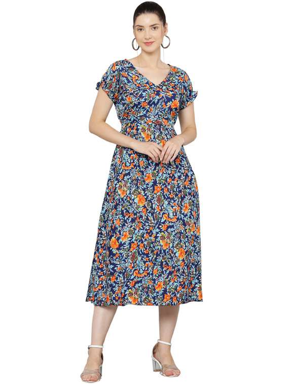 women's  floral dress