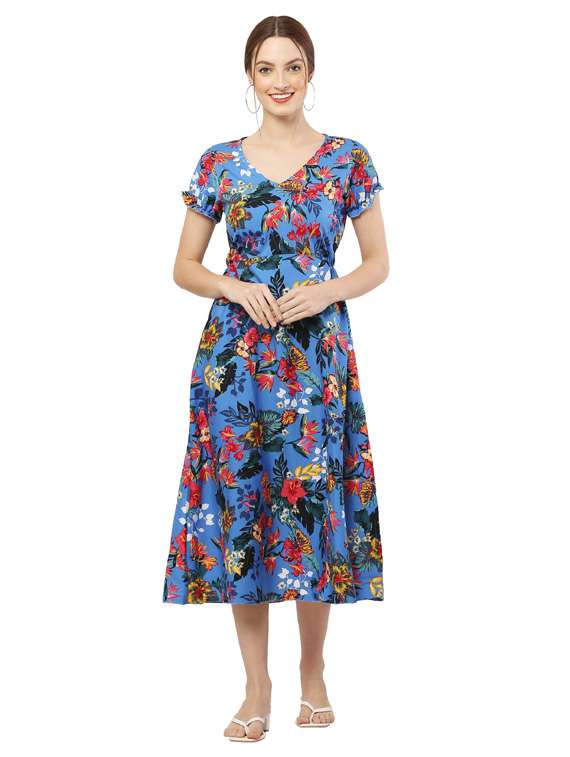 women's  floral dress