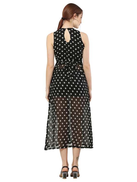 women's polka dots dress - 18961969 - Standard Image - 3