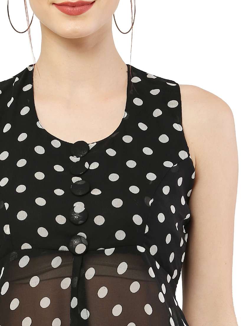 women's polka dots dress - 18961969 - Standard Image - 5