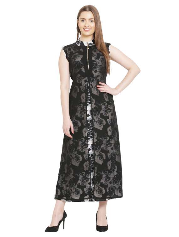 women's fit & flare floral dress