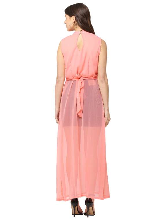 women's solid dress - 18961980 - Standard Image - 3
