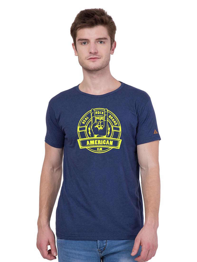 round neck printed regular t-shirt - 18962794 - Zoom Image - 0