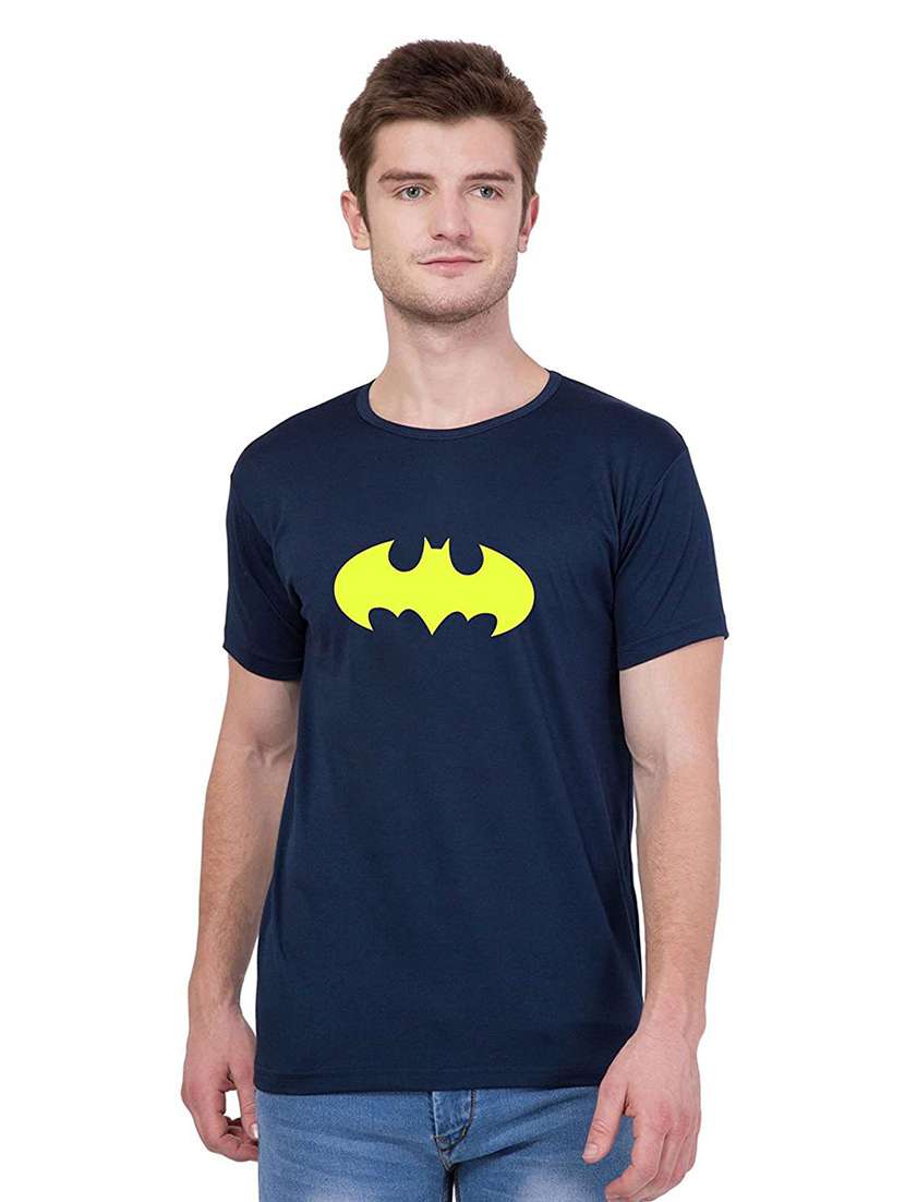 round neck printed regular t-shirt - 18962894 -  Zoom Image - 0