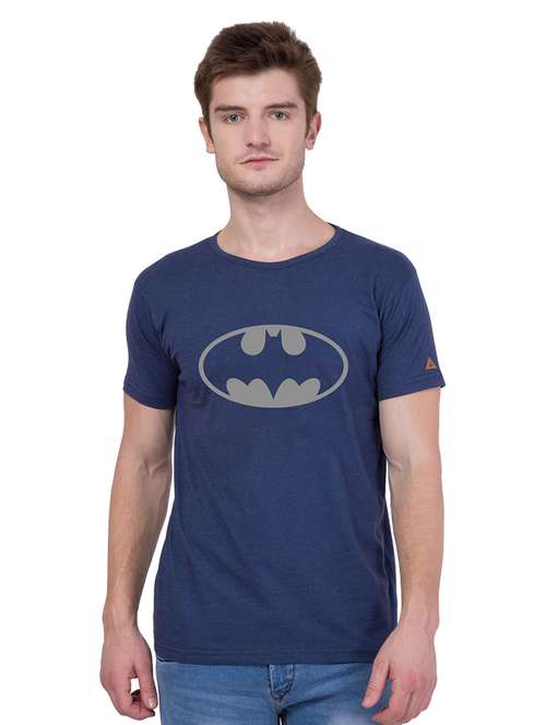 round neck printed regular t-shirt - 18962899 - Standard Image - 0