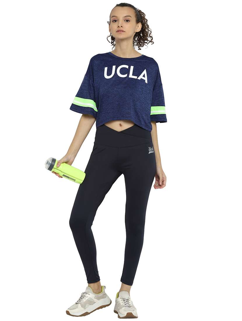 mid rise solid track pant - 18968385 - Standard Image - 5