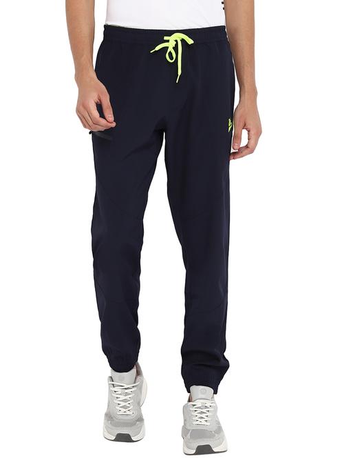 navy blue polyester joggers - 18968399 -  Standard Image - 0