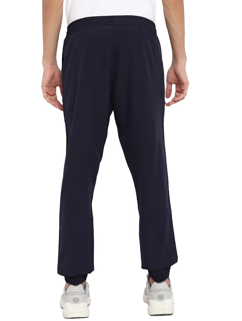 navy blue polyester joggers - 18968399 - Standard Image - 3