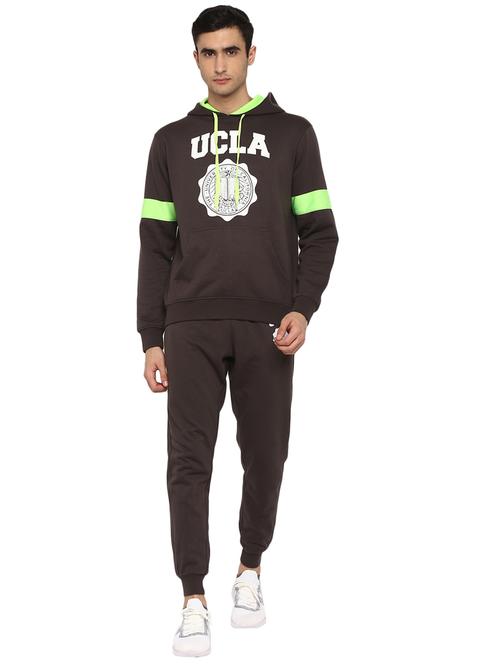 hooded printed track pant full length track suit - 18968422 - Standard Image - 0