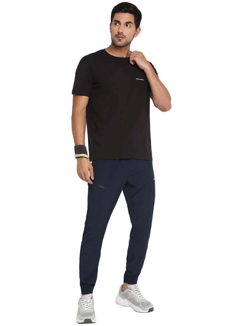 mid rise solid jogger - 18968730 -  Standard Image - 3