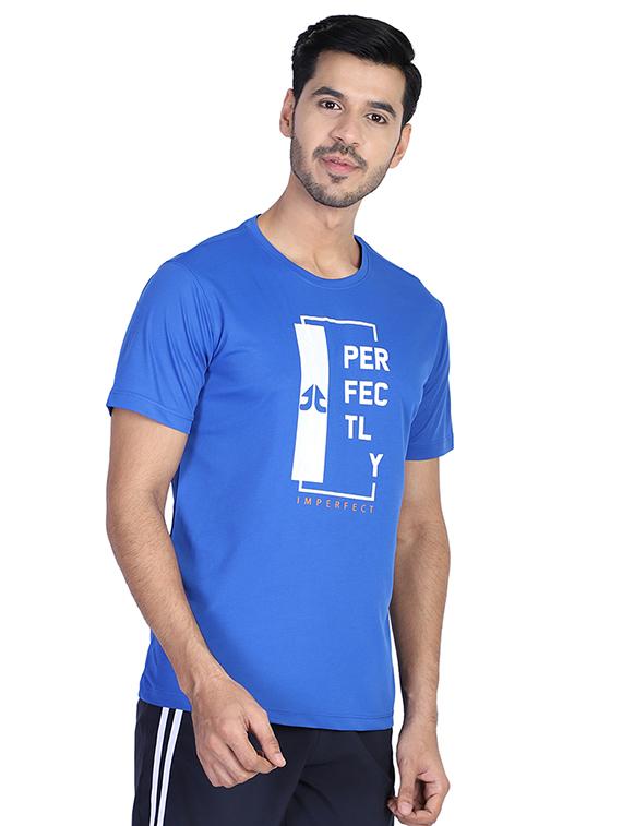 men front print short sleeves t-shirt - 18968903 - Zoom Image - 0