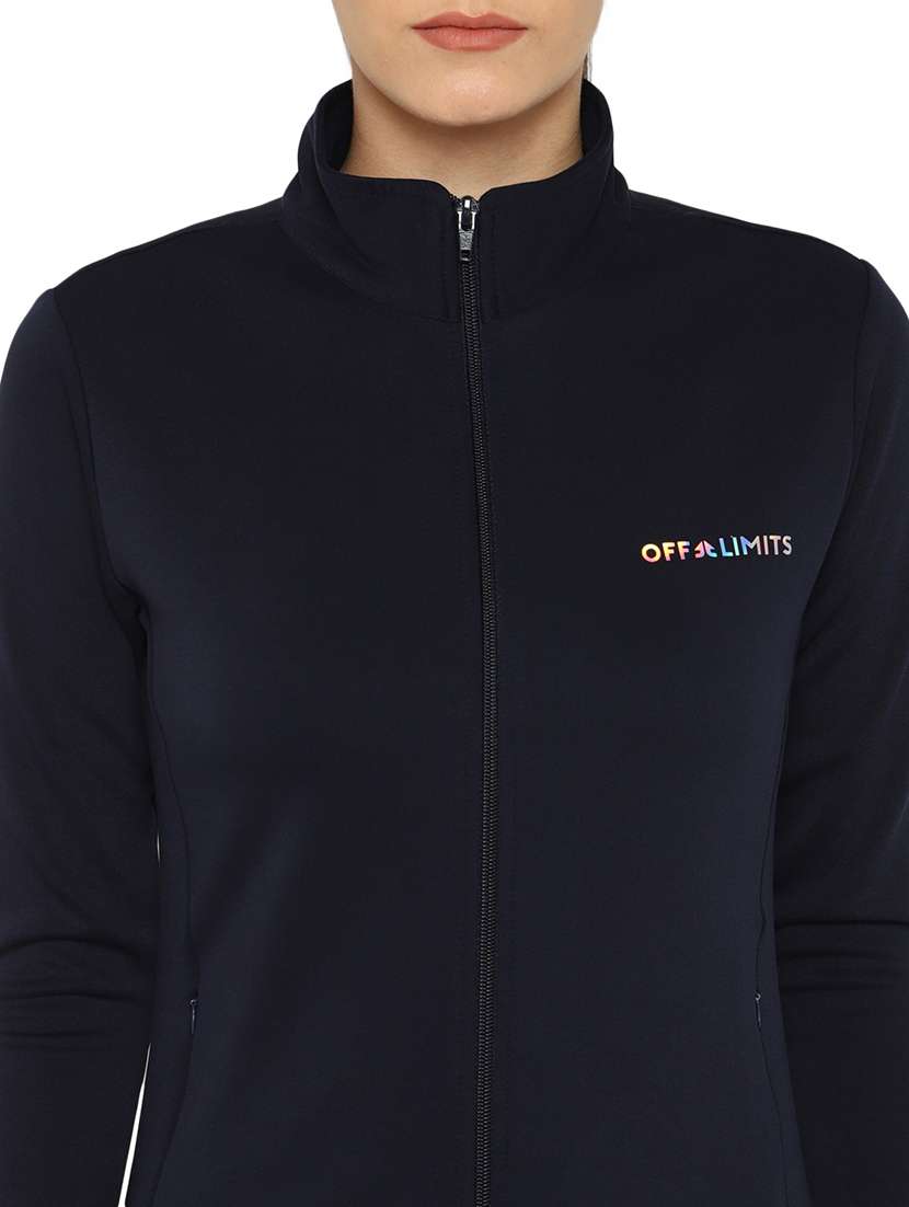 dark blue solid jacket - 18969098 - Standard Image - 5