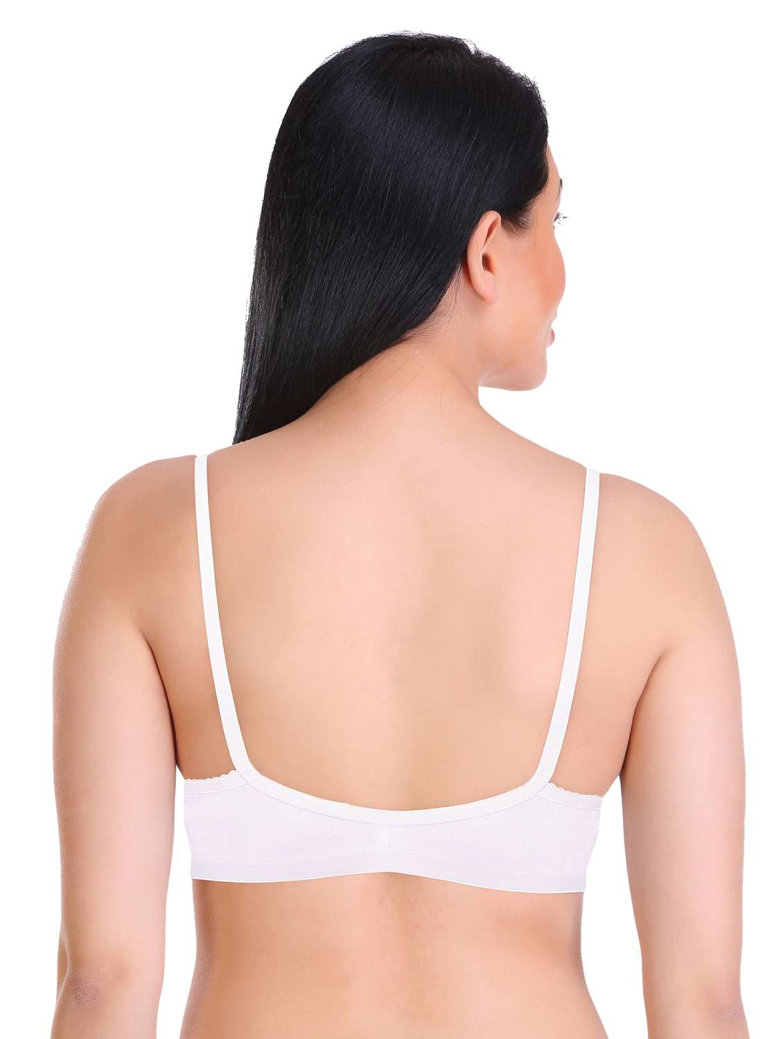 pack of 4 non padded front open bra - 18969195 -  Standard Image - 8