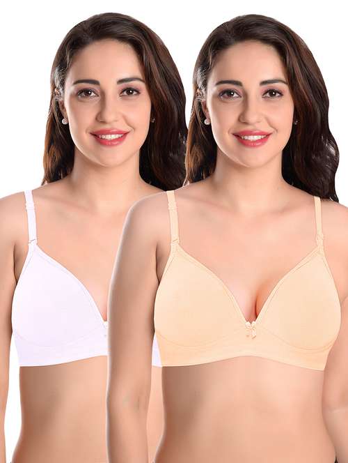 pack of 2 non padded t-shirt bra - 18969244 -  Standard Image - 0