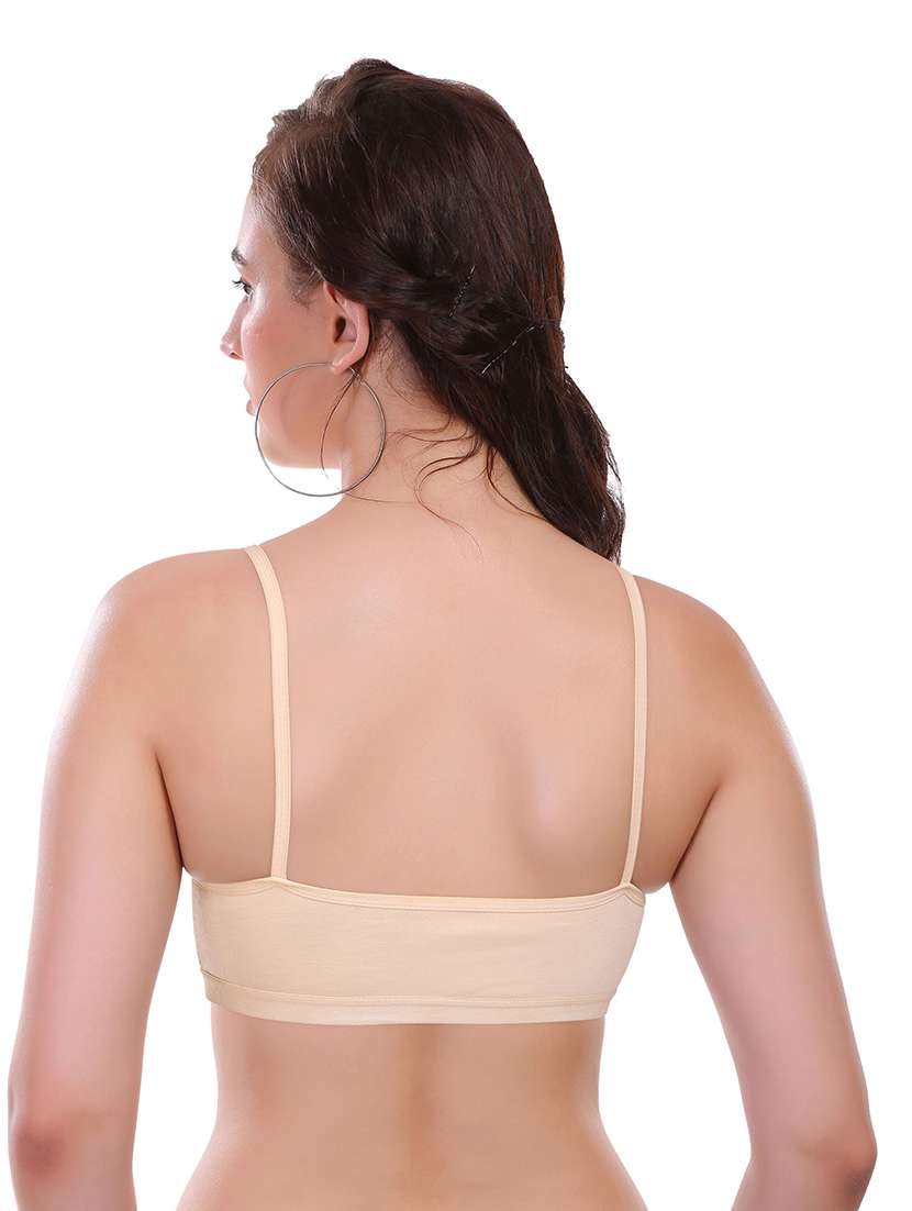 pack of 3 non padded sports  bra - 18969283 -  Standard Image - 3