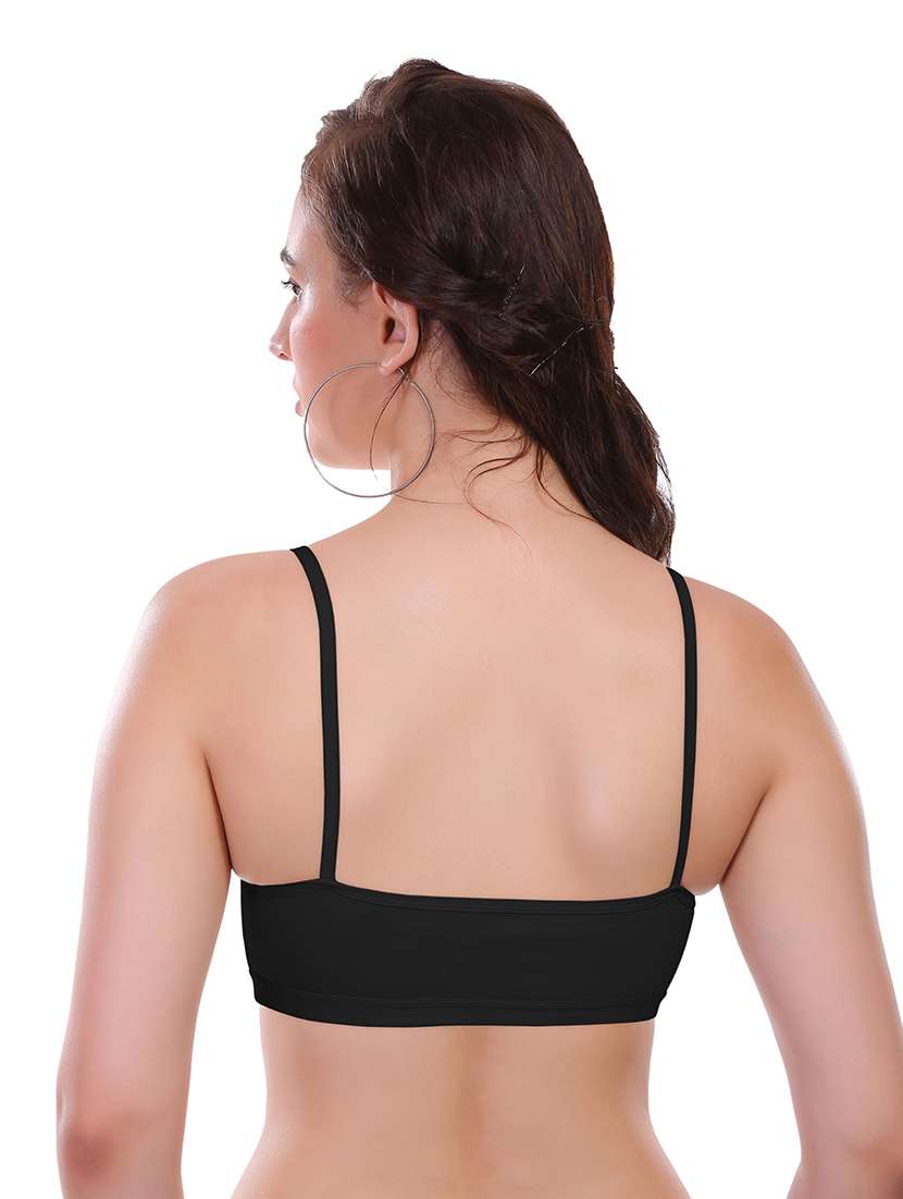 pack of 3 non padded sports bra - 18969284 - Standard Image - 3