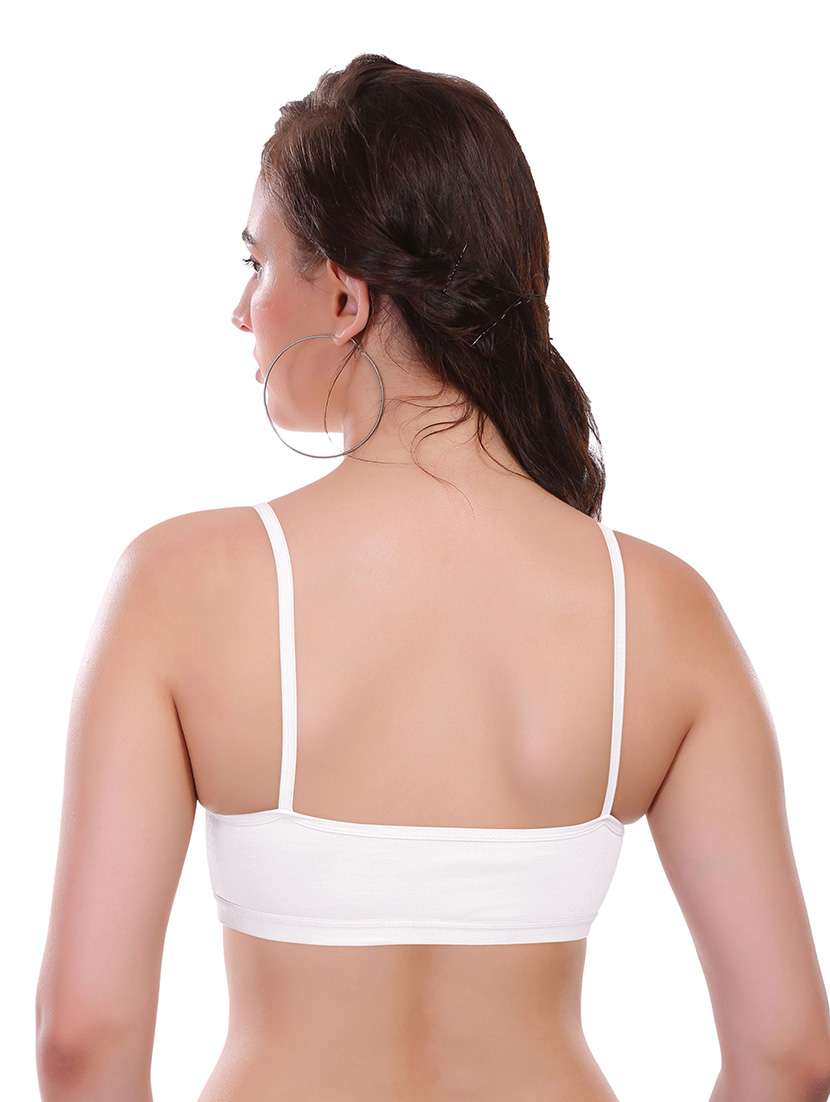 pack of 3 non padded sports  bra - 18969285 -  Standard Image - 3