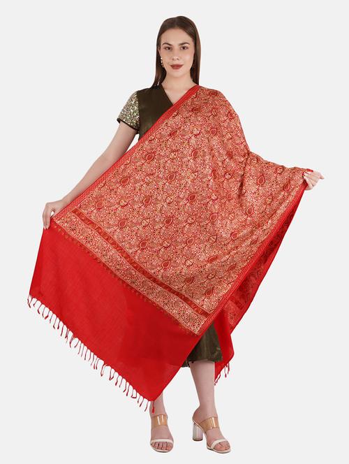 women's printed print stole - 18969348 - Standard Image - 0