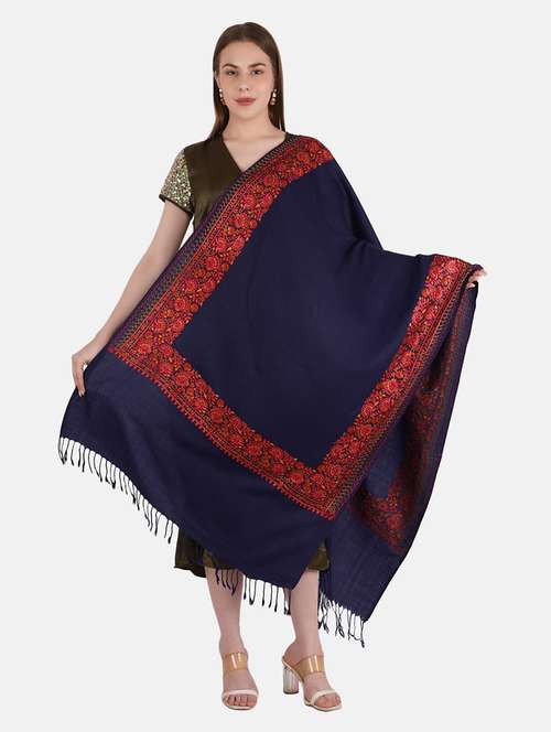 women's embroidered stole - 18969366 - Standard Image - 0