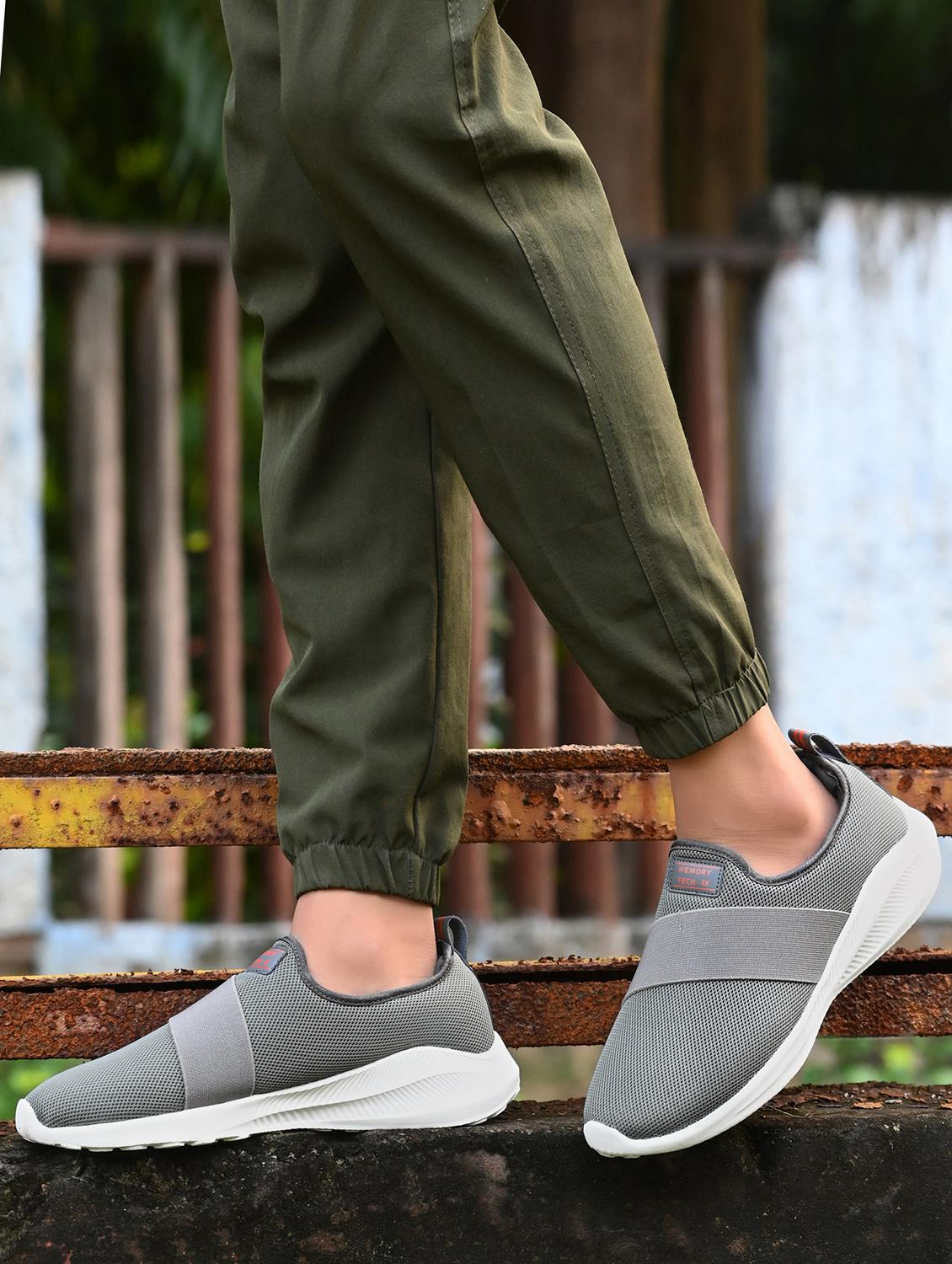 mens solid slip on sport shoe - 18969479 - Standard Image - 5