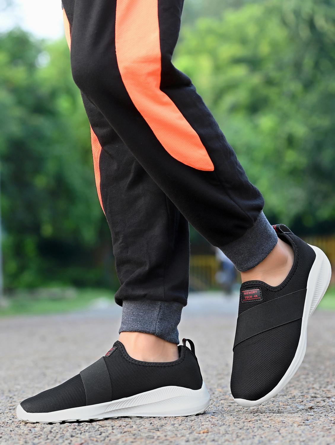 mens solid slip on sport shoe - 18969480 - Standard Image - 5