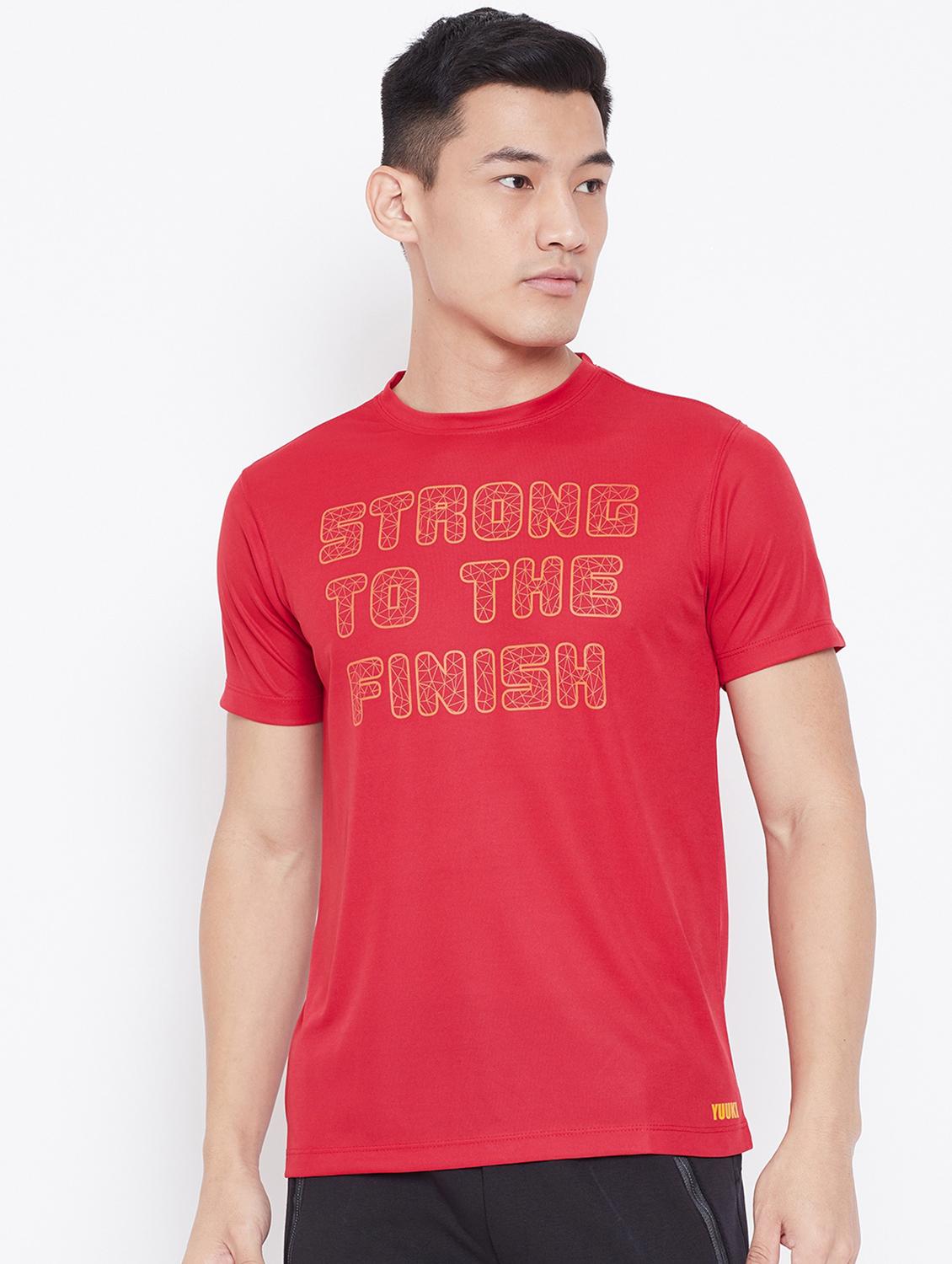 red printed t-shirt - 18972003 - Zoom Image - 0