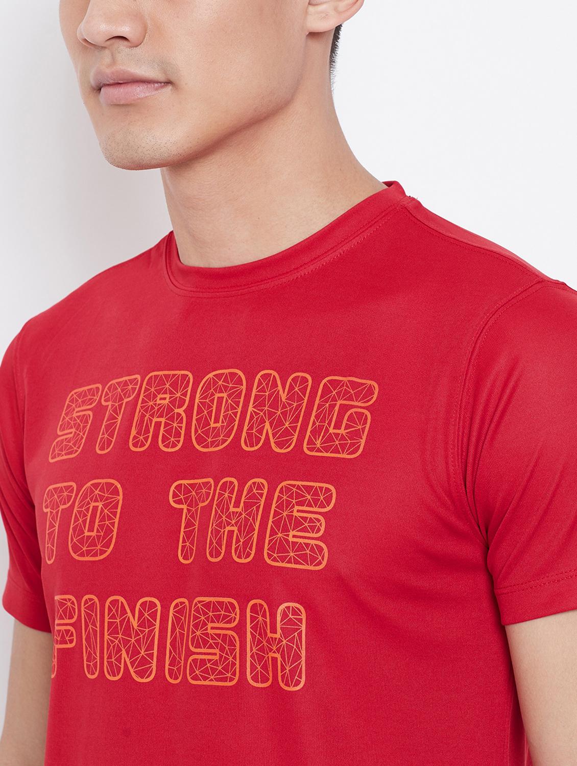 red printed t-shirt - 18972003 - Standard Image - 5
