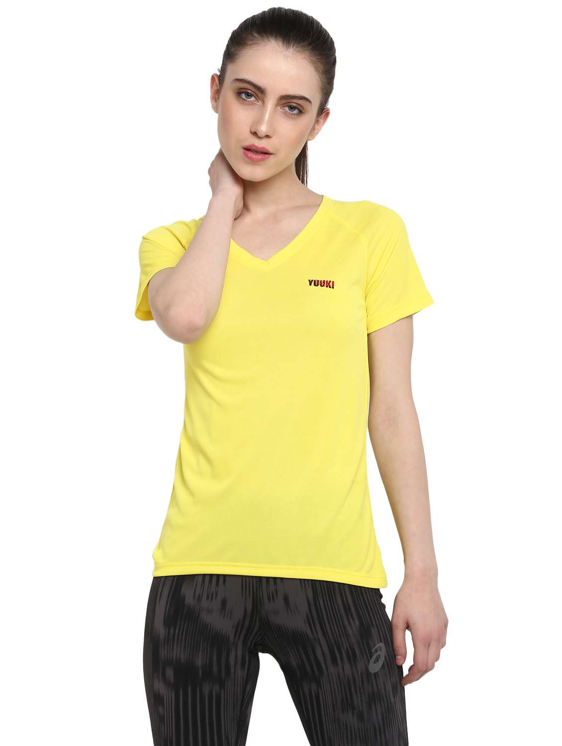 yellow printed regular t-shirt - 18972020 -  Zoom Image - 0