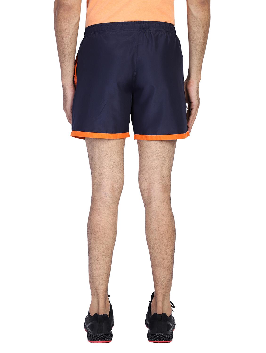 mid rise solid shorts - 18972135 - Standard Image - 3