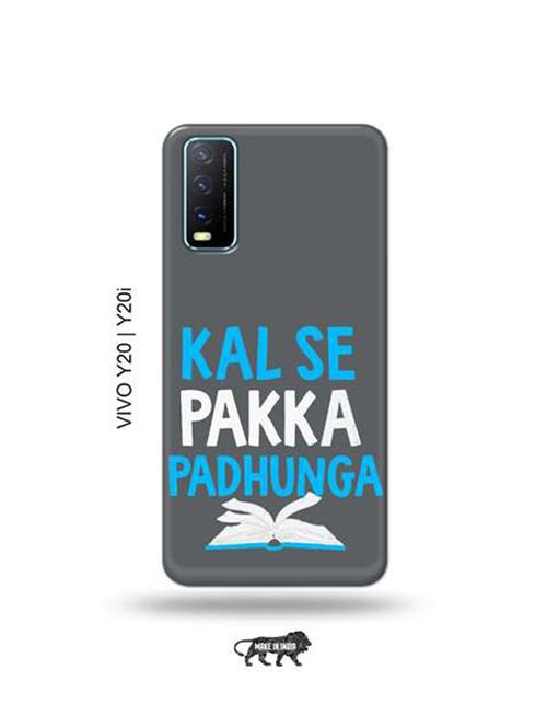 tweakymod designer printed hard case | kal se padunga back cover compatible with vivo y20, y20i, y20g, y20a, y12s, y12g - 18984594 - Standard Image - 0