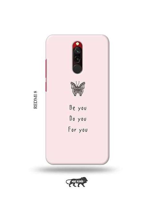 tweakymod designer printed hard case | be you back cover compatible with redmi 8 - 18984608 - Standard Image - 0