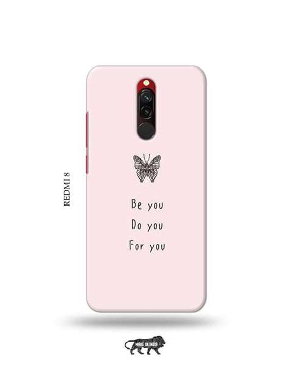 tweakymod designer printed hard case | be you back cover compatible with redmi 8 - 18984608 - Zoom Image - 0