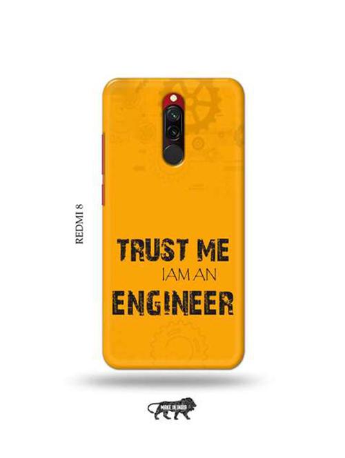 tweakymod designer printed hard case | trust me i am engineer back cover compatible with redmi 8 - 18984612 -  Standard Image - 0